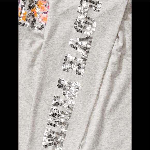 Victoria’s Secret Pink Bling Long Sleeve Tee - Picture 3 of 7